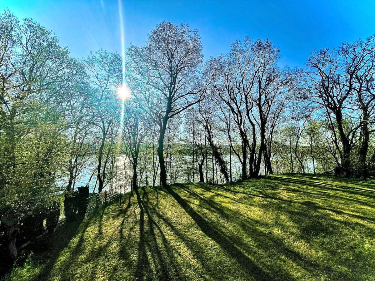 100M2 Fewo Im Haus Am See Mit Garten Bei Potsdam Schwielowsee Esterno foto