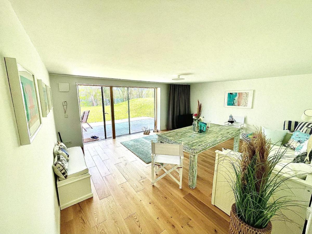 100M2 Fewo Im Haus Am See Mit Garten Bei Potsdam Schwielowsee Esterno foto